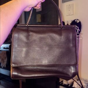 Coach Dark Brown Crossbody Bag